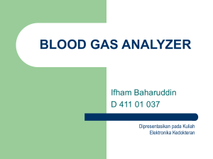 Blood Gas Analyzer