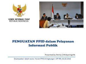 PPID SOP Layanan Informasi Publik