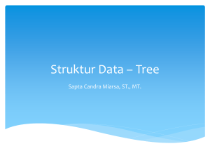 Struktur Data * Tree