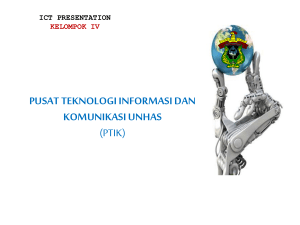 PTIK-KLP4 - Universitas Hasanuddin