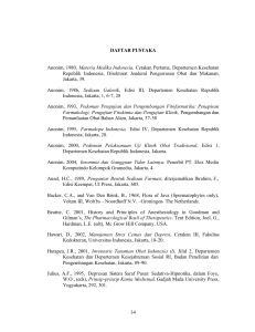 34 34 DAFTAR PUSTAKA Anonim, 1980, Materia Medika Indonesia