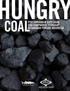 coalpertambangan batu bara dan dampaknya terhadap ketahanan