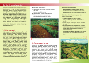 Definisi agroforestri - World Agroforestry Centre