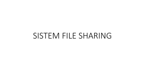 sistem file sharing