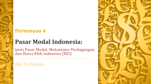 Ch.4 Pasar Modal Indonesia