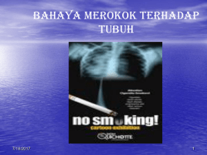 bahaya merokok terhadap tubuh