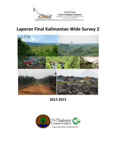 Laporan Final Kalimantan Wide Survey 2