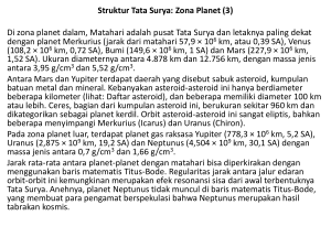 Struktur Tata Surya Zona Planet (3)