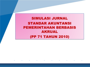 Simulasi contoh jurnal SAP Akrual 29012015