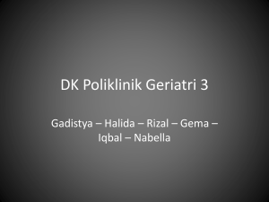 DK Poliklinik Geriatri 3