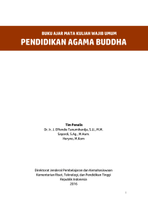 pendidikan agama buddha