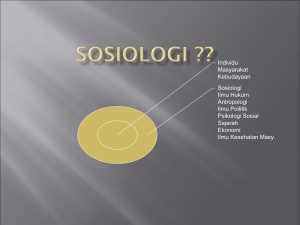sosiologi - Repository UNIKAMA