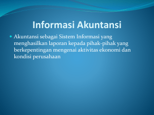 1 Informasi Akuntansi
