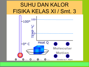 suhu dan kalor - Politeknik Unggulan Kalimantan