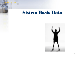 Sistem Basis Data