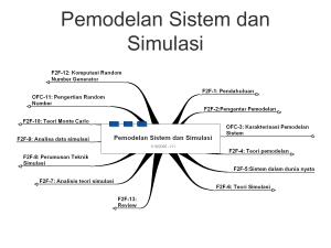 Sistem, Model dan Teknik Simulasi