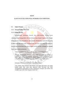 12 BAB II KAJIAN PUSTAKA, KERANGKA PEMIKIRAN DAN