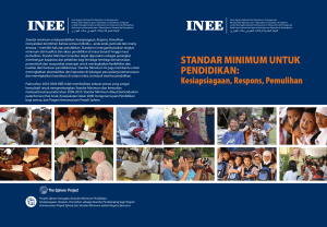 standar minimum untuk pendidikan - INEE Toolkit - Inter
