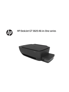 HP DeskJet GT 5820 All-in