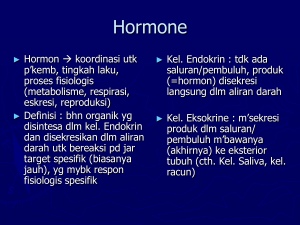 Catatan : Hormon Crustacean
