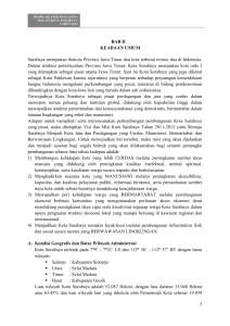 BAB 1 - Badan Lingkungan Hidup Kota Surabaya
