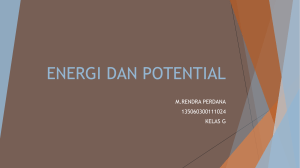 energi dan potential
