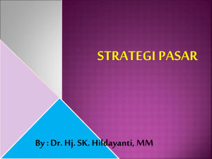 strategi pasar - UIGM | Login Student