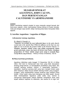 Lima Pokok Calvinisme (5 Points of Calvinism)