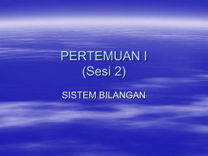 pertemuan ke – 2 - UIGM | Login Student