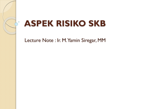 aspek risiko skb - MB