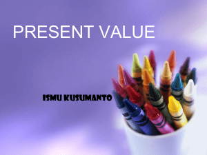 3. Present Value