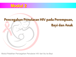 Modul 02. Pencegahan Penularan HIV pada
