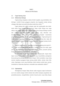 4 BAB 2 TINJAUAN PUSTAKA 2.1 Gagal Jantung Akut 2.1.1 Definisi