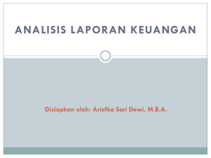 analisis laporan keuangan - Data Dosen UTA45 JAKARTA