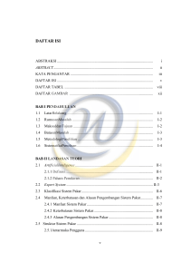 daftar isi - Widyatama Repository