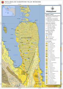 m !m !m !m PROV. PAPUA BARAT PROV. PAPUA PETA GEOLOGI