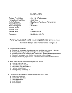 naskah soal - SMK Negeri 6 Palembang