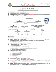 Infeksi Virus Dengue