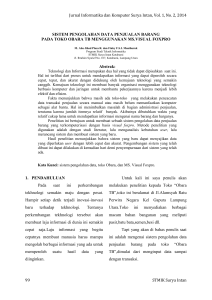 Jurnal Informatika dan Komputer Surya Intan, Vol. 1, No. 2, 2014