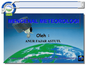 Mengenal Meteorologi