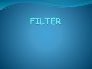 FILTER Filter Aktif