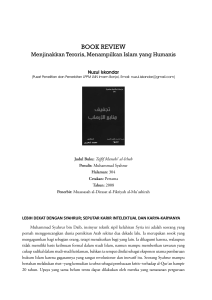 book review - Rumah Jurnal