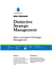 Phase 4: Strategic management
