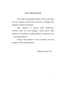 e-jurnal - Universitas Kanjuruhan Malang