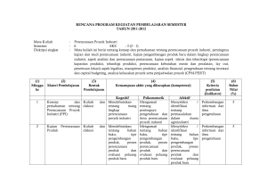 RENCANA PROGRAM KEGIATAN PEMBELAJARAN SEMESTER