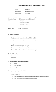 RENCANA PELAKSANAAN PEMBELAJARAN (RPP)