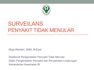 langkah surveilans fr ptm berbasis posbindu