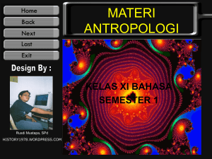 materi antropologi - History1978