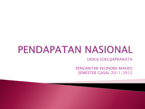 pendapatan nasional - Sintak