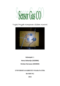 UTS2012 Sensor Gas CO2 - Laboratorium Fisika Dan Instrumentasi